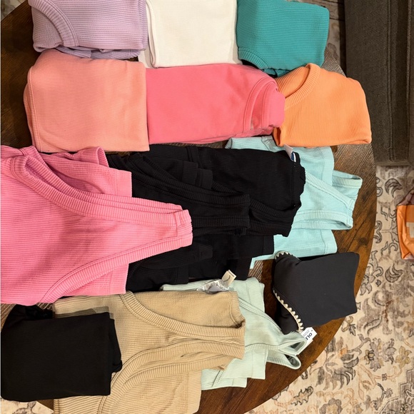 Colorful Ribbed Tank Tops Collection - Picture 2 of 5